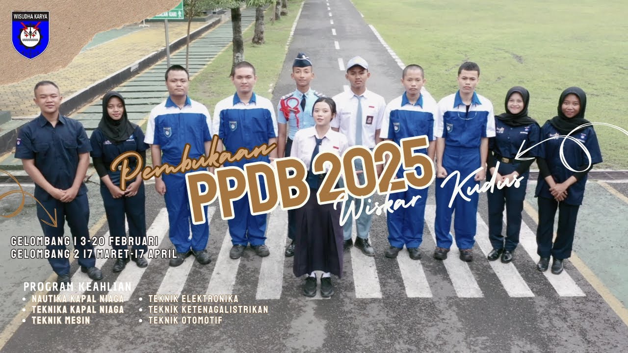 PPDB Wiskar 2025 || SMK Wisudha Karya Kudus