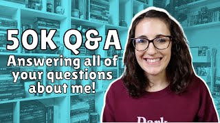 Answering All Of Your Questions About Me my Job Booktube Goals How I Read So Much  50k Qu0026a