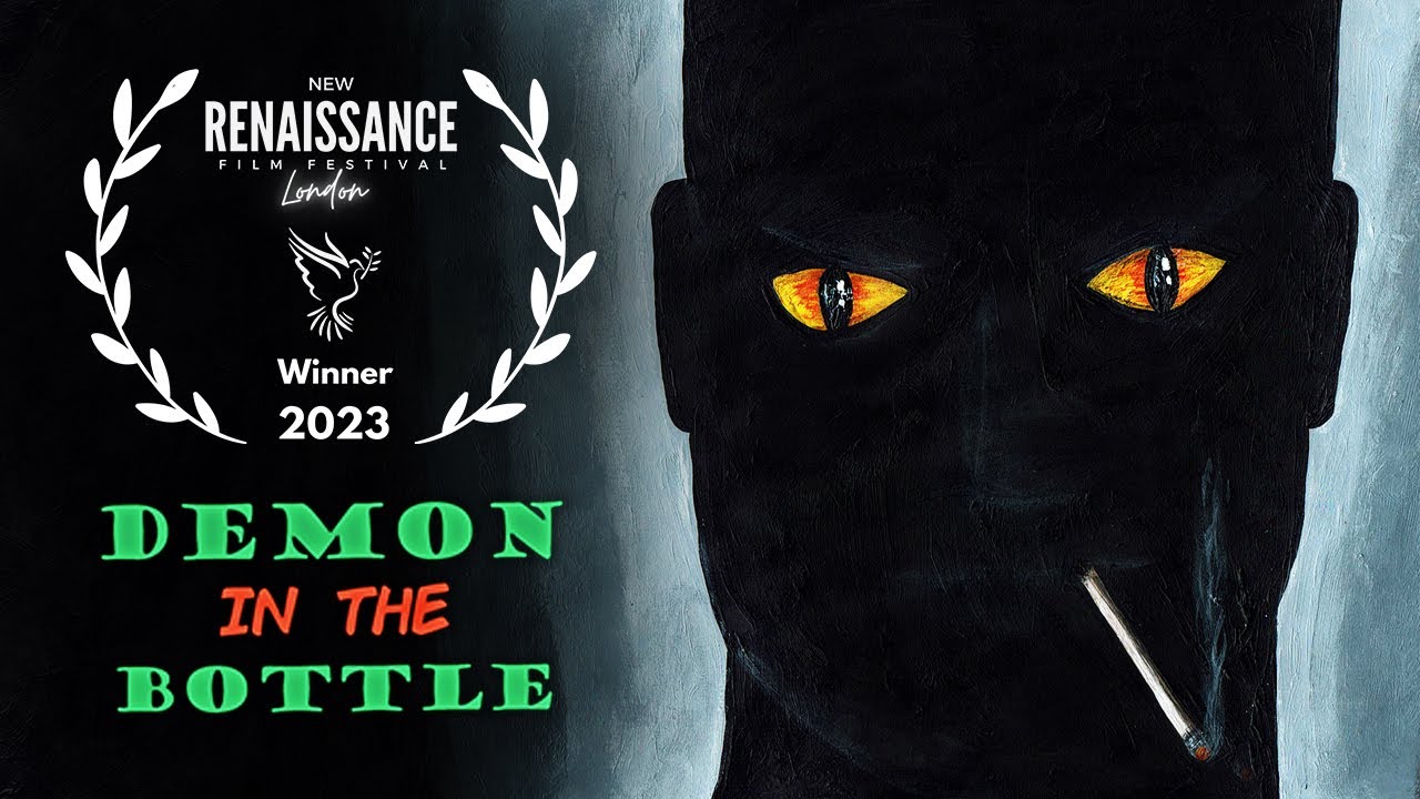 Drama short film thumbnail for "Demon in the Bottle" (Award Winning Short Film about Alcoholism 2026)