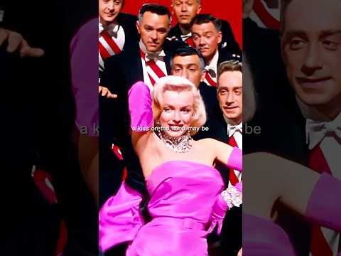 Marilyn Monroe sings Diamonds Are a Girl’s Best Friend in 1953 Gentlemen Prefer Blondes