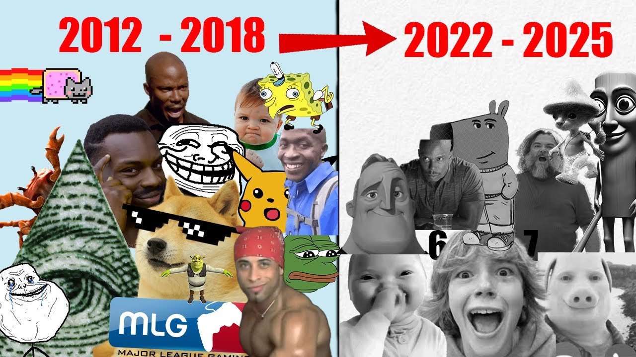 Memes DAMALS vs. HEUTE - werden sie immer SCHLECHTER?