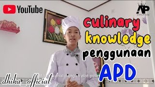 culinary knowledge | Kesehatan dan Keselamatan Kerja ( K3 ) #youtube #fyp #foryou