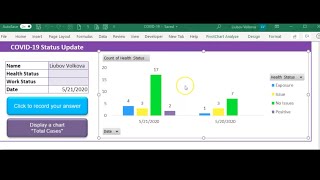 CIS 9467 Final Project: VBA-Based Tools (COVID-19 Health Status Update and Expenses Calculator)