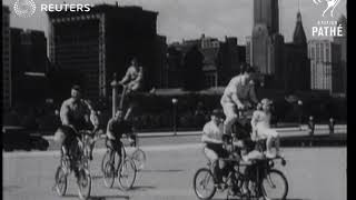 Interesting Bycicles in Chicago (1939)