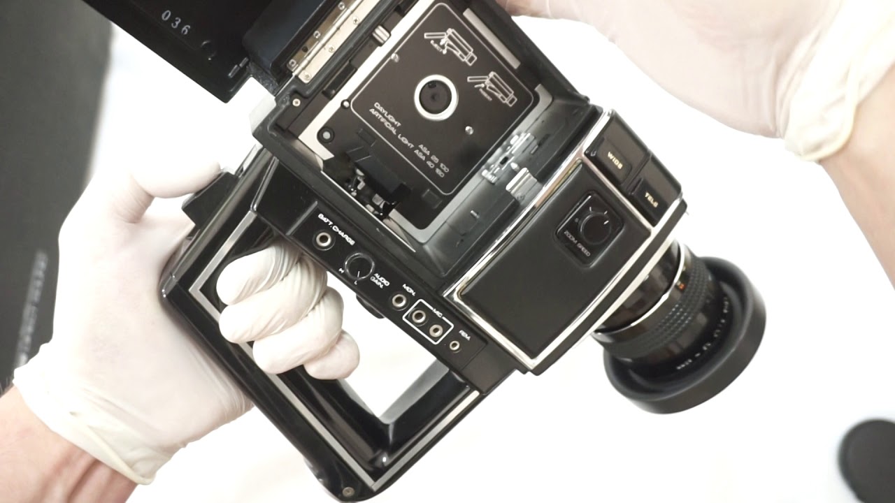 RARExNEWxFULLxSET by Chinon 8mm film camera Revue Direct Sound 8