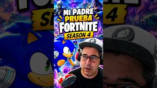 POV: ENSEÑANDO A MI PADRE LA NUEVA TEMPORADA DE FORTNITE SEASON 4 😂🔥