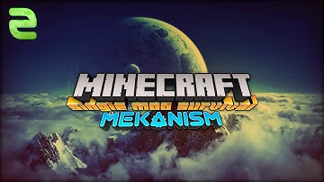 SINGLE MOD SURVIVAL: MEKANISM - ORE PROCESSING | Minecraft | Ep 2