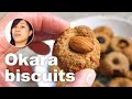 How to make tofu okara biscuits | Soybean pulp recipes