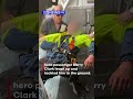 Hero passenger applauded after Avalon Airport incident | 9 News Australia