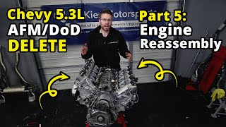 AFM DOD Delete Part 5 - Cam and Head Install and Engine Assembly 5.3L L83 6.2L L86 V8