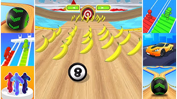 Race Master 3D, Bridge Race, Going Balls, Blob Runner 3D All Levels Gameplay