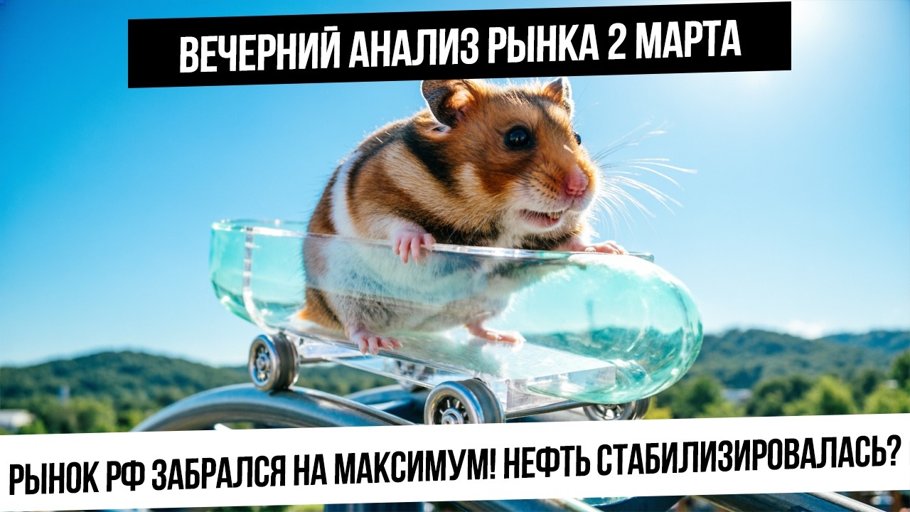 Вечерний анализ рынка 2 марта. Нефть стабилизировалась, паники нет. Рынок РФ на хаях?