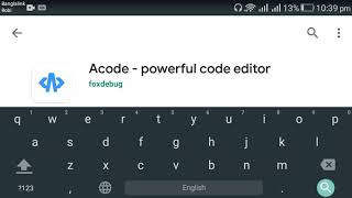 Acode powerful code editor for android  bangla  | Netijens