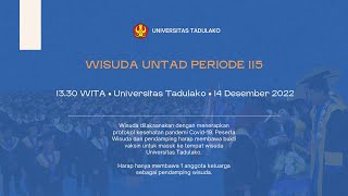 #2 Wisuda Periode 115 Universitas Tadulako