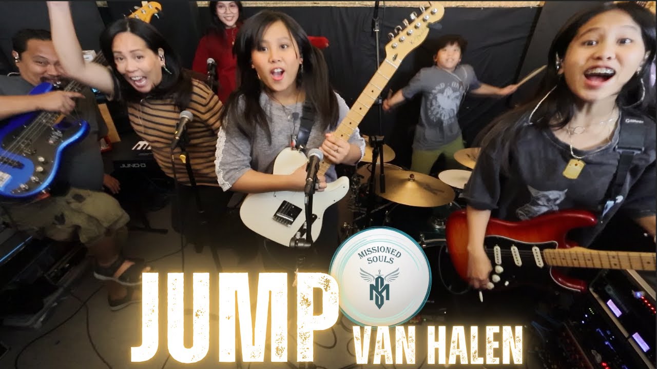 JUMP by Van Halen | Missioned Souls | family band studio cover