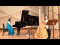 J.S.Bach Prelude from" Partita for Violin solo" arranged for Piano&Harp