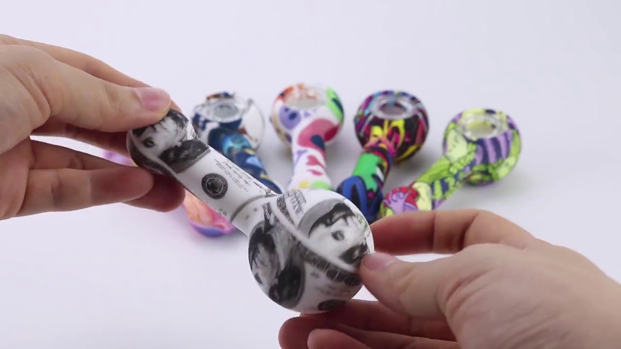 2020 Trending silicone smoking water pipe