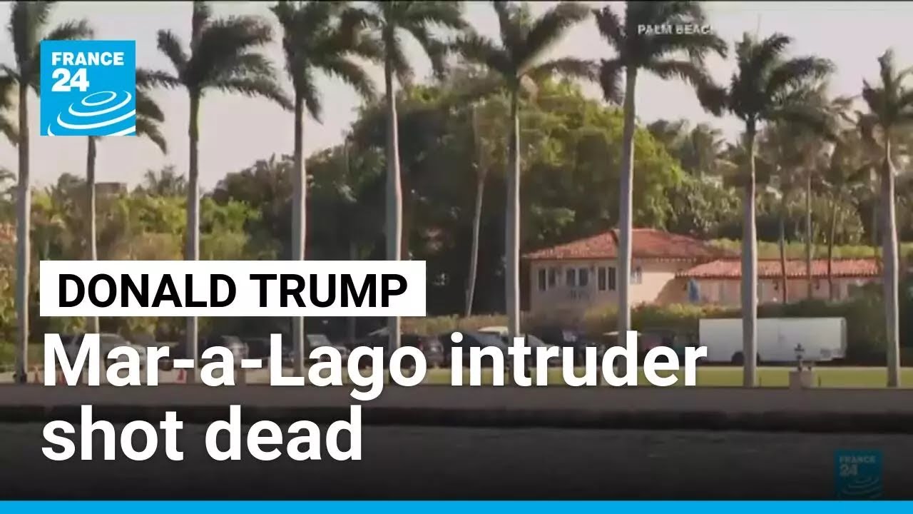 US Secret Service kills armed man trying to access Trump Florida estate • FRANCE 24 English