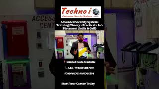 Techno i solutions career guidance/ Theory and practical.#cctvtraining