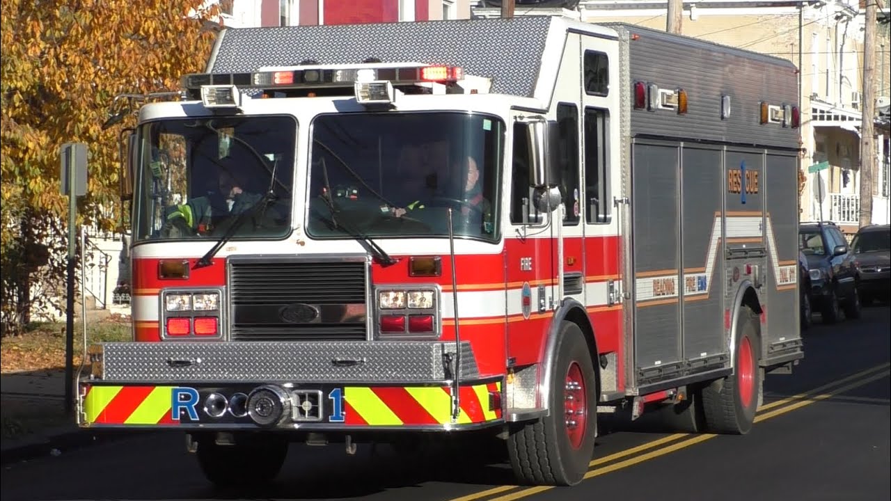Reading Fire Department Rescue 1 & Medic 2 Responding YouTube