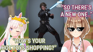 When Risu Got Asked by Iofi About Her Latest Hot Toys Shopping Activity | Risu Moona Iofi Ollie |