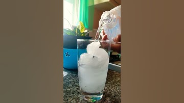 Amazing Supercooled Water💧to Instant Ice Freezing Mid-Air! Magic Water Tricks 🧚🏽‍♀️ Shorts