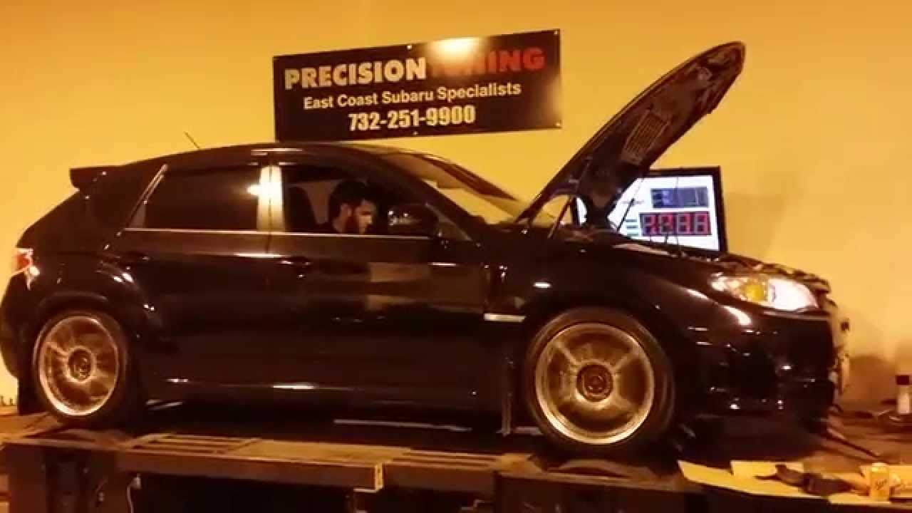 Precision Tuning 2014 STI 376WHP / 381WTP! Cobb Tuning! - YouTube