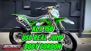 25Jt Klx 150 Supermoto Full Modif Body Gordon Usd Real Jump