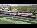 My new model railway 3 versions mbta commuter rail london transport  southern railway