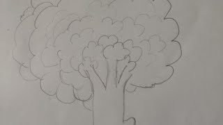 How to draw tree step by step / Art Gallery.