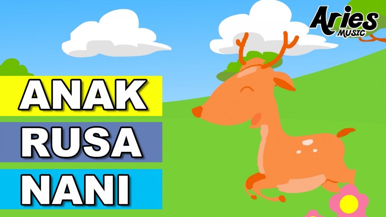 Alif Mimi Anak  Rusa Nani Animasi  2D lagu  kanak kanak 