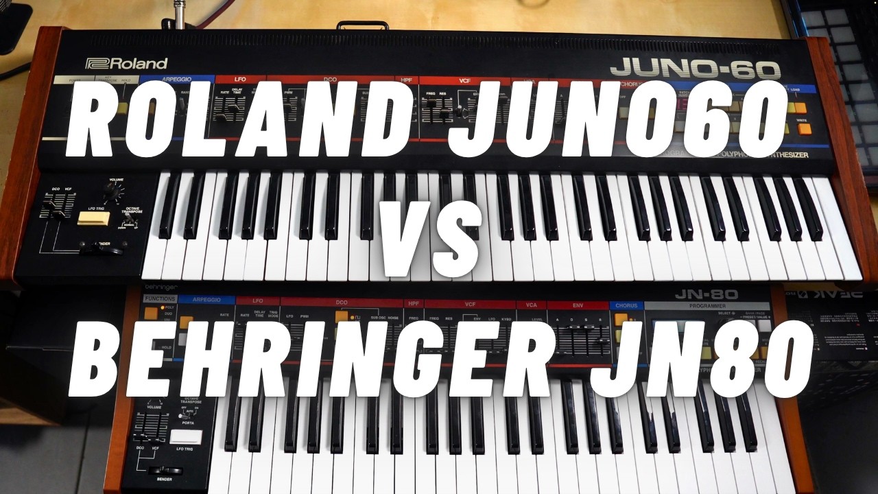 Roland Juno 60 vs Behringer JN 80 Clone | Can the Clone Really Match the Original?