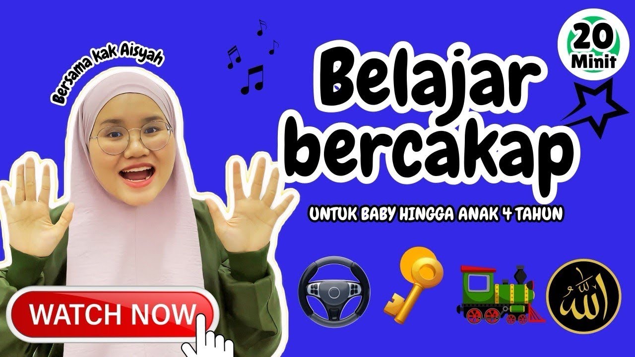 Kompilasi Belajar Bercakap 20 Minit KakAisyahABC