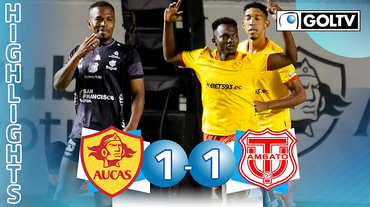 Aucas 1 - 1 Técnico Universitario | GOLES | Noche del Campeón