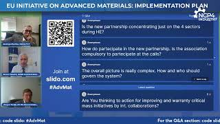 EU Initiative on Advanced Materials: Implementation plan