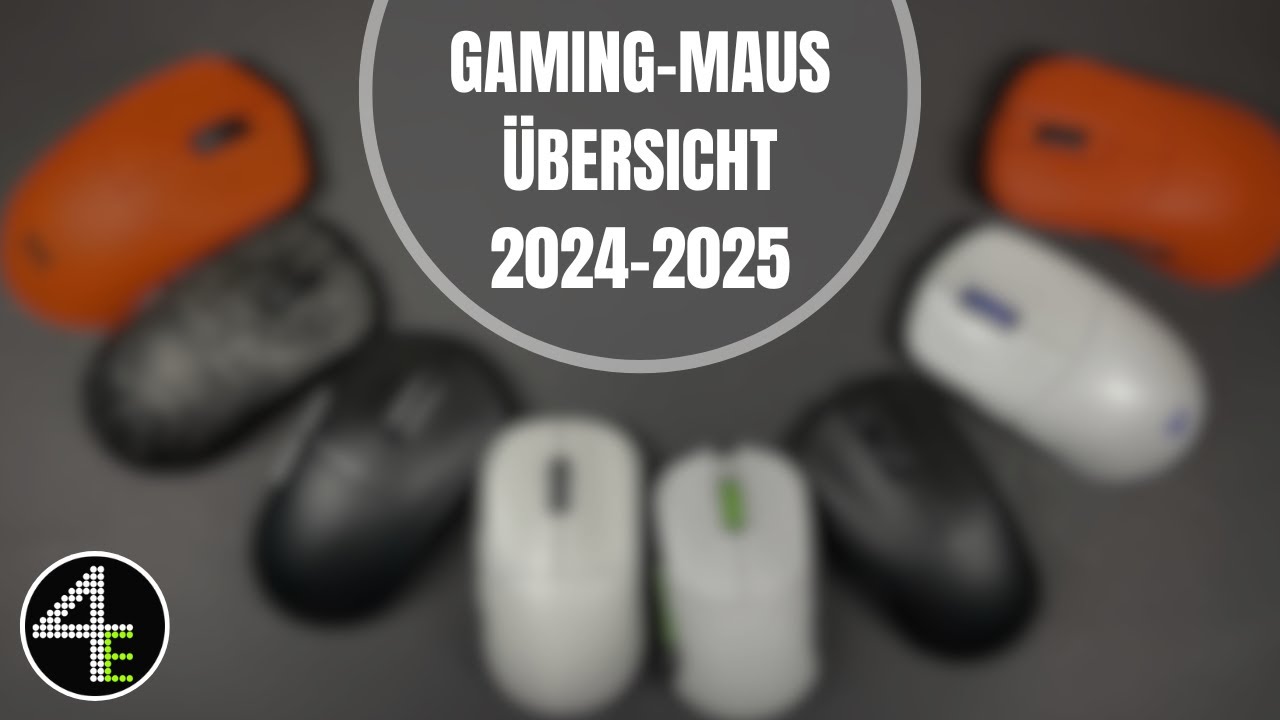 Große 4etech Gaming-Maus Übersicht 2024/2025 - YouTube