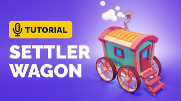 Cartoon Wagon Tutorial in Blender 3.1 | Polygon Runway