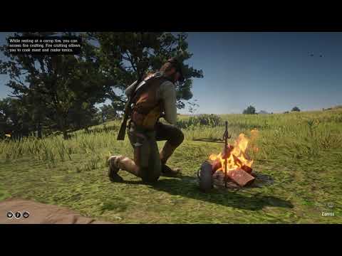 red-dead-redemption-2---read-pamphlets-to-unlock-special-recipes-&-craft-at-camp-fire-(2018)