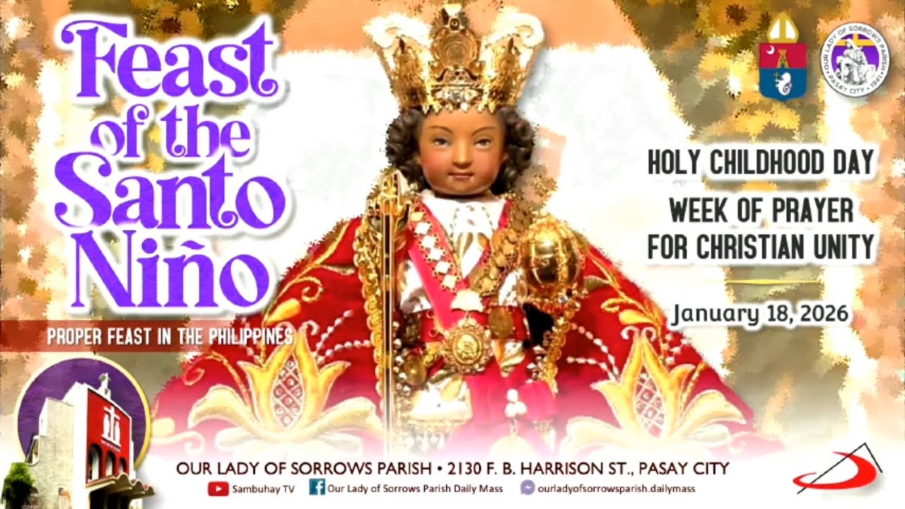 Our Lady of Sorrows Parish | Feast of the Santo Niño | January 18, 2026 - 5:30PM