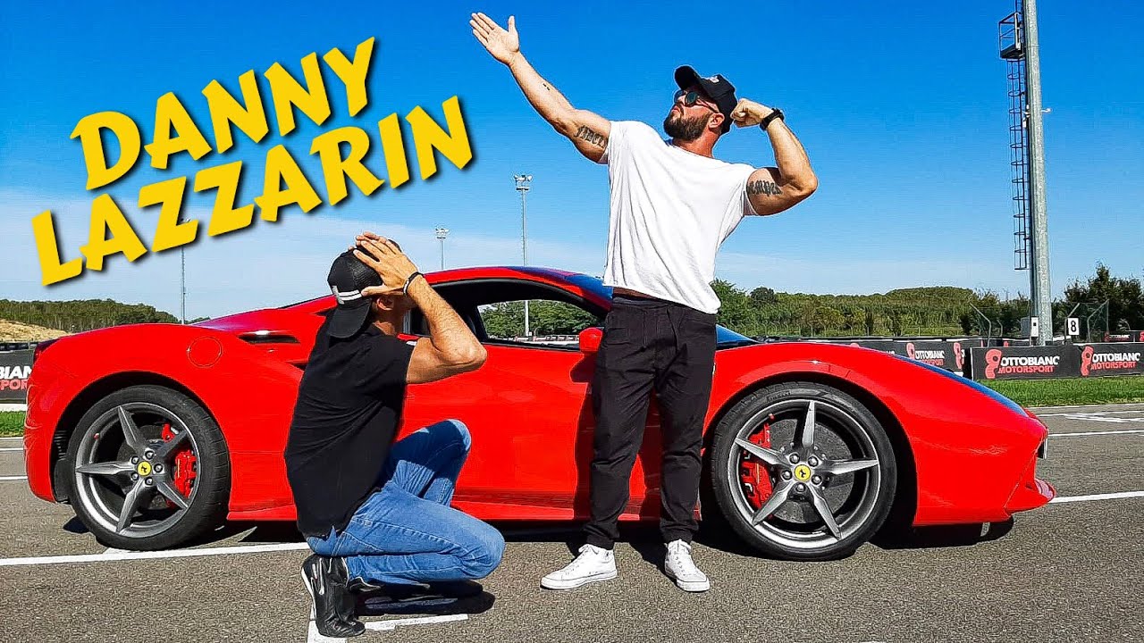 DANNY LAZZARIN IN FERRARI - IN PISTA CON LO YOUTUBER