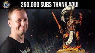 Duncan paints THE AVATAR OF KHAINE | 250,000 Subs Celebration | Duncan Rhodes