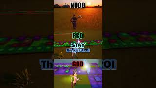 The Kid LAROI - STAY - Noob vs Pro vs God (Fortnite Music Blocks) #shorts