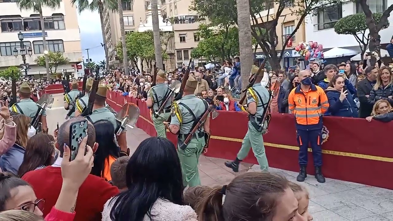 semana santa algeciras legión 2022