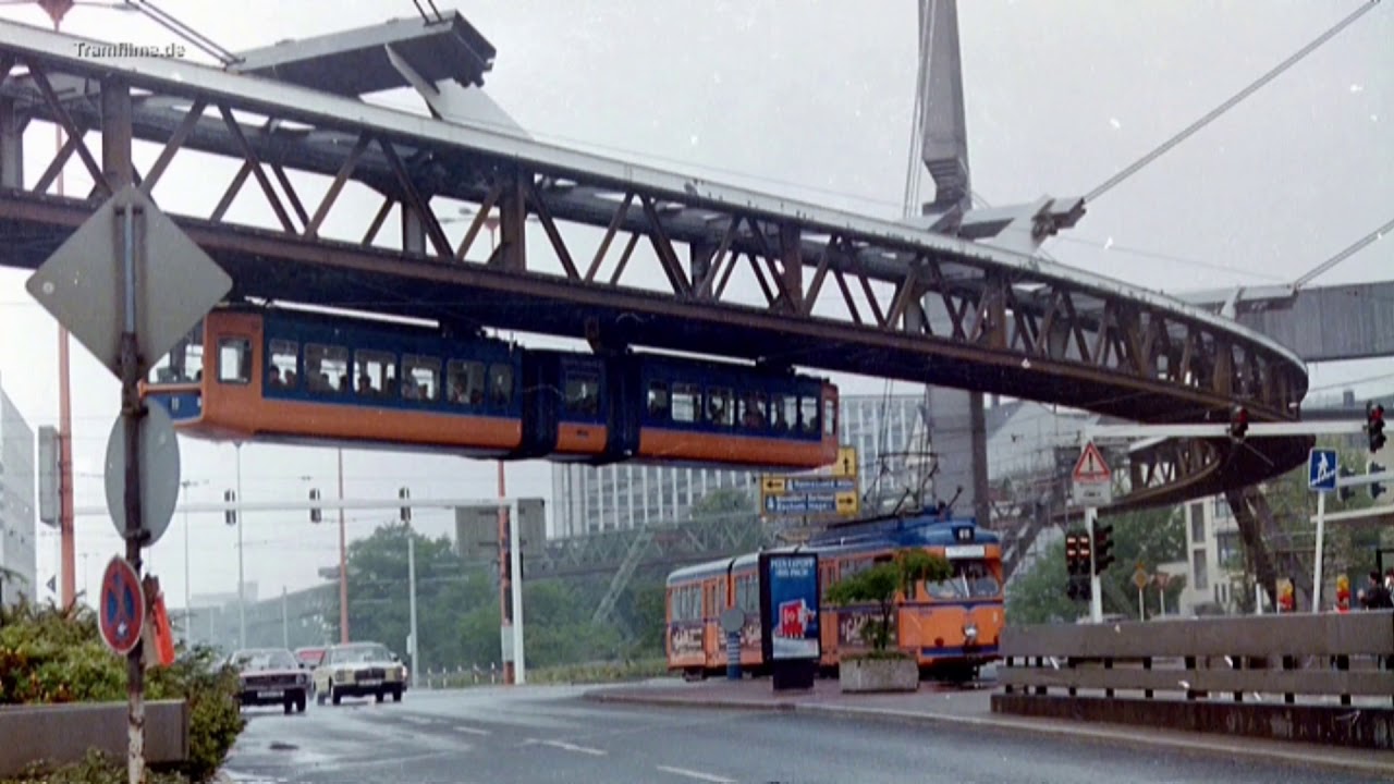 Wuppertaler Straßenbahn  Film 2 - Die Regelspurlinien