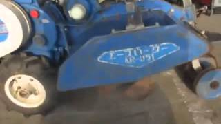 1 ISEKI AR 551エースローター 耕運機 - YouTube