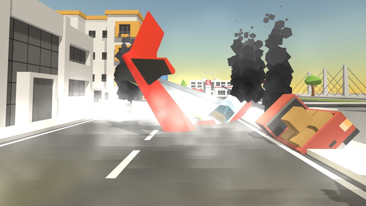 plane landing on road (simple sandbox 2)