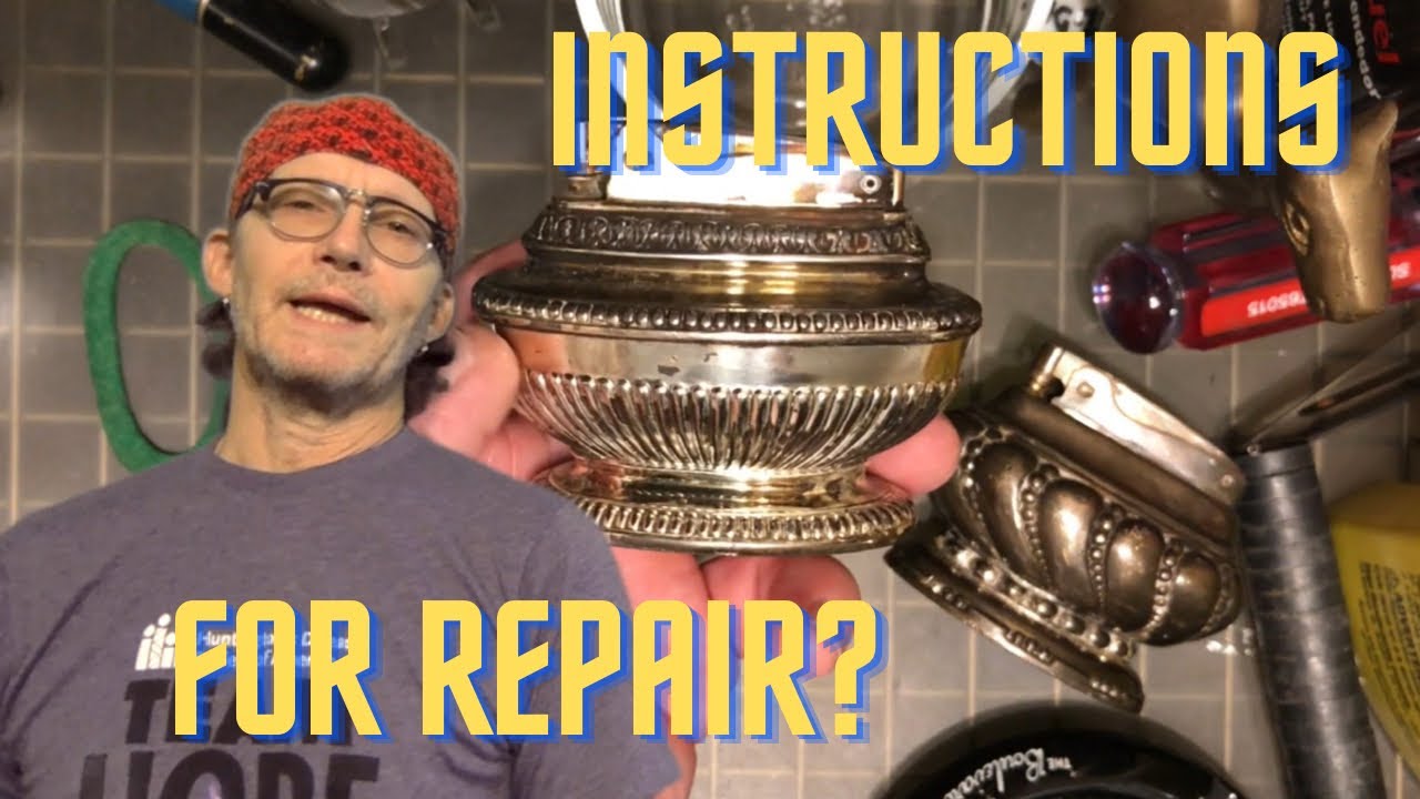 Are There Differences Between The Ronson Crown And Queen Anne Table Lighters?(or How To Repair)