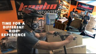 BUYING MY FIRST ELECTRIC SCOOTER AT KAABO BAGUIO // ACTUAL DEMO OF KAABO MANTIS PLUS screenshot 4