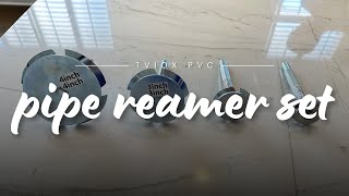 PVC Pipe Reamer Tool Review: Ultimate Fitting Saver Set for Pipes!