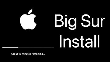 macOS 11 Big Sur Install + Setup